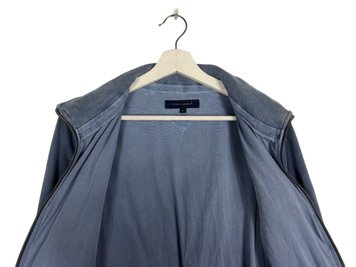 Tommy Hilfiger 🔥 TOMMY HILFIGER BLUE INDIGO SWEATER JACKET Size US M / EU 48-50 / 2 - 11 Thumbnail