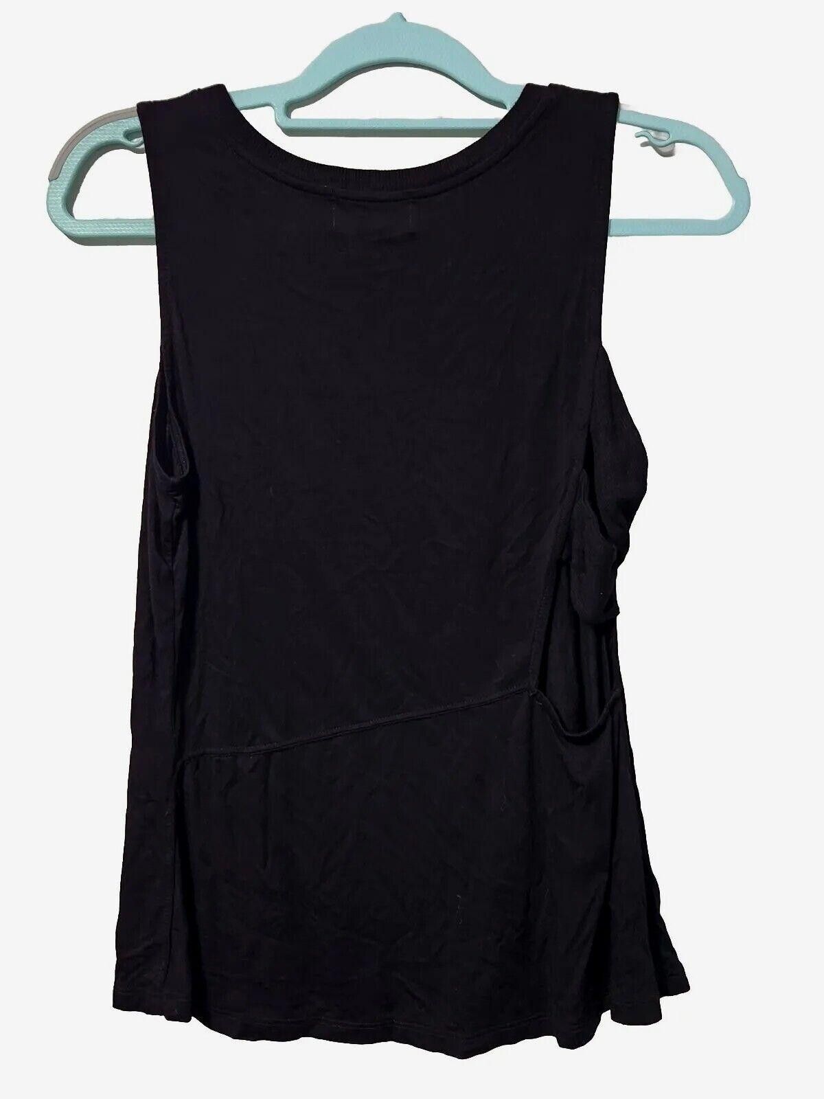 Designer Feel the piece terre jacobs Tank Top Medium Large Black Size L / US 10 / IT 46 - 2 Thumbnail