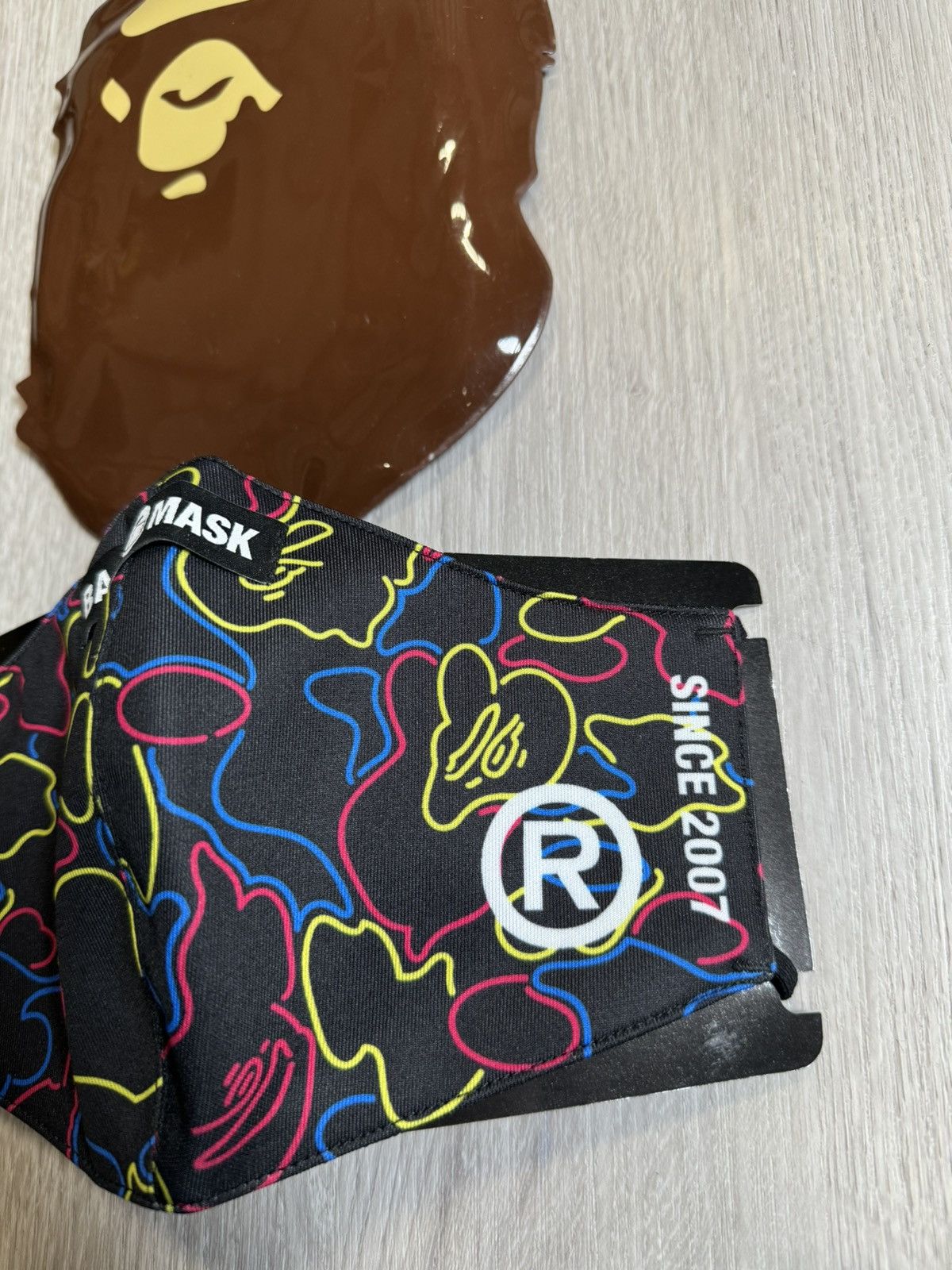 Bape Bape Neon Camo Mask Size ONE SIZE - 2 Thumbnail