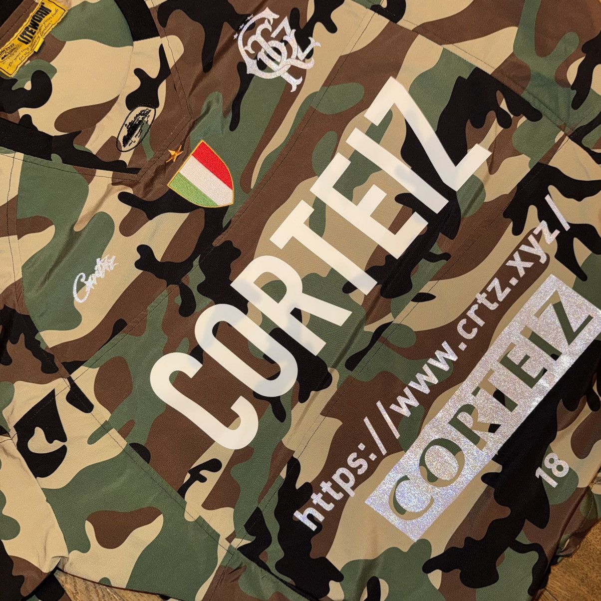 Corteiz Sponsors Training Pullover Camo