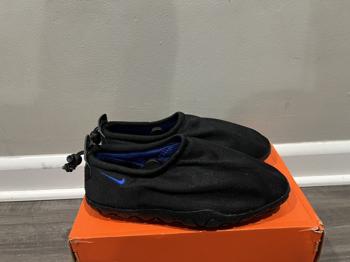 Nike ACG Size 10 1998 Nike ACG Air Moc Textile Black Hyper Blue-Blk Size US 10 / EU 43 - 3 Thumbnail