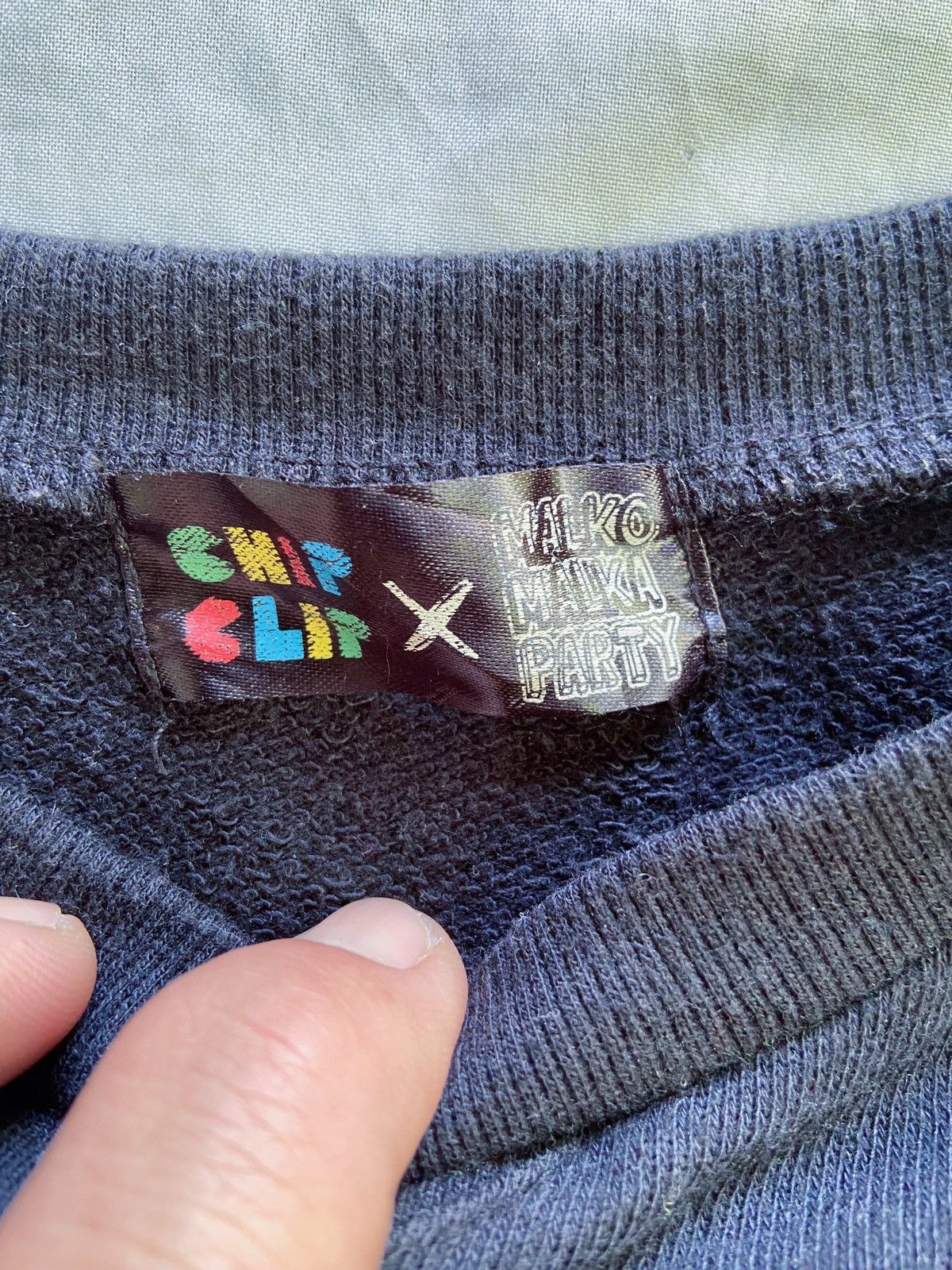 Japanese Brand CHIP CLIP x MALKO MALKA PARTY SWEATSHIRT Size US S / EU 44-46 / 1 - 7 Thumbnail