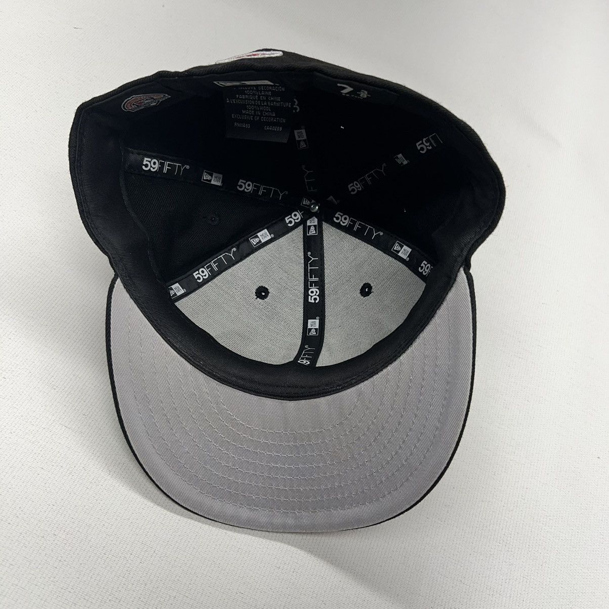 New Era Tampa Smokers New Era Hat 7 3/8 Black Cap 59Fifty Fitted Size ONE SIZE - 9 Thumbnail