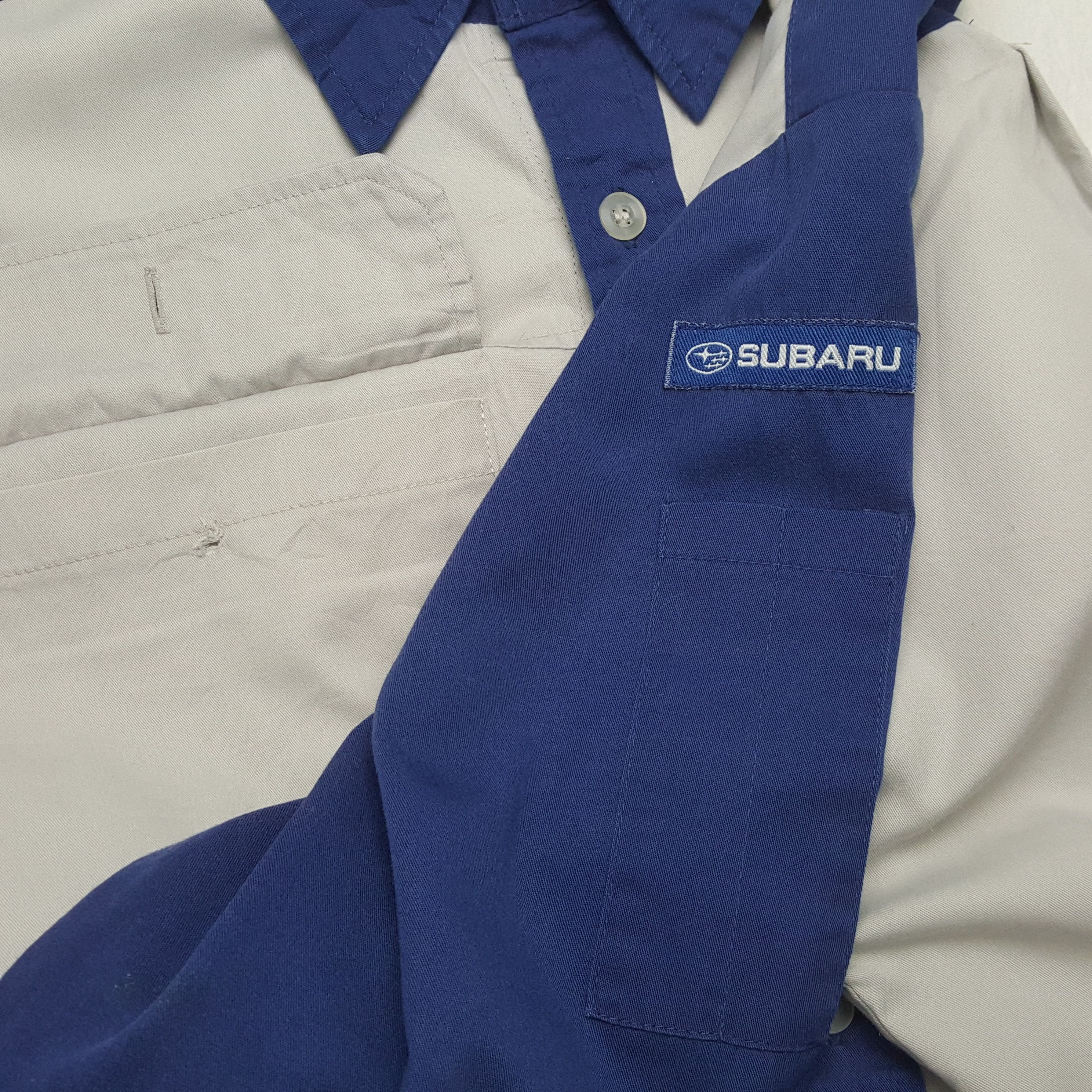 Vintage Vintage SUBARU Japanese Motorsports Crew Shirt Jacket Size US L / EU 52-54 / 3 - 7 Thumbnail