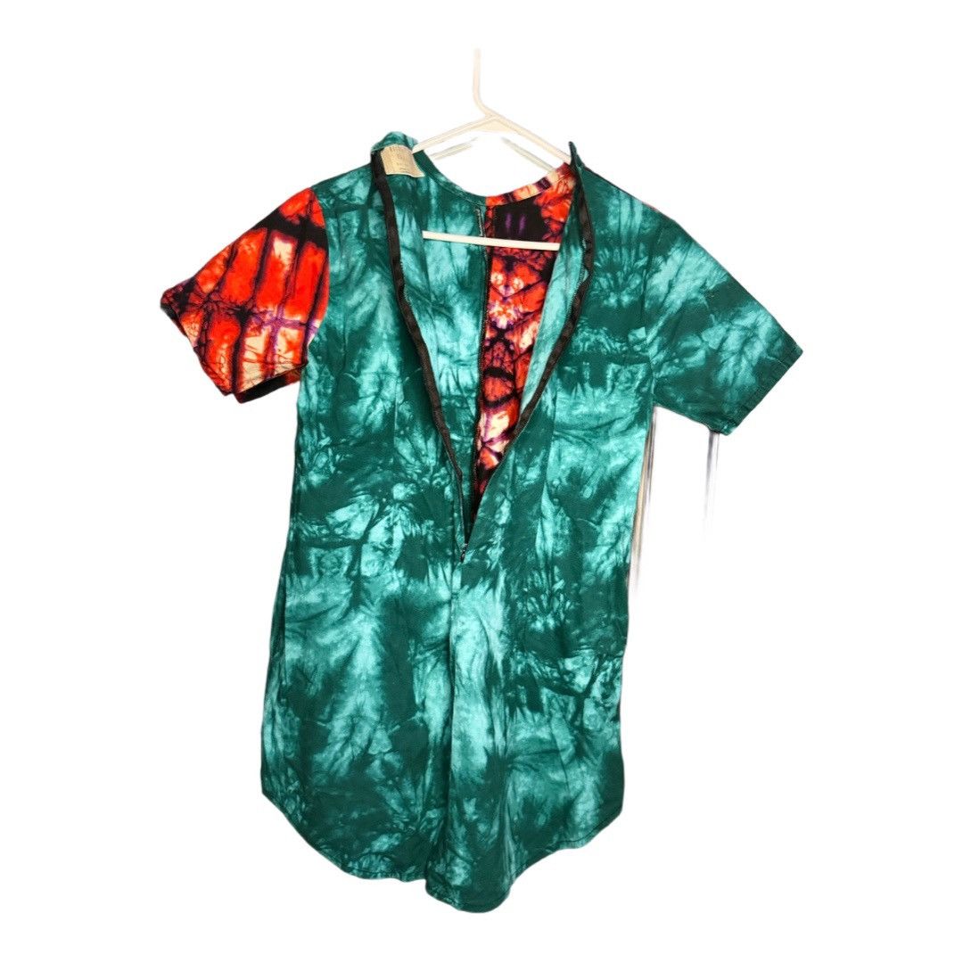 Designer Mangishi Doll Aria Mix Tie Dye Shirt Dress Dress Size 4 Size S / US 4 / IT 40 - 6 Thumbnail