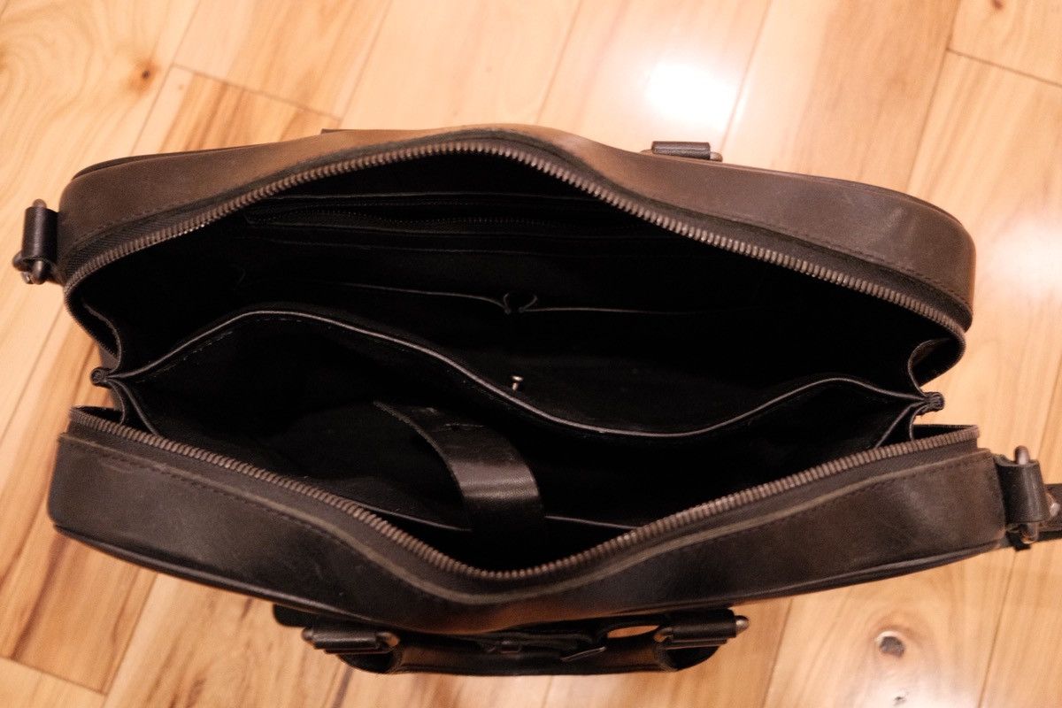Other Satchel & Page Diplomat Briefcase Black — Italian Leather Size ONE SIZE - 4 Thumbnail