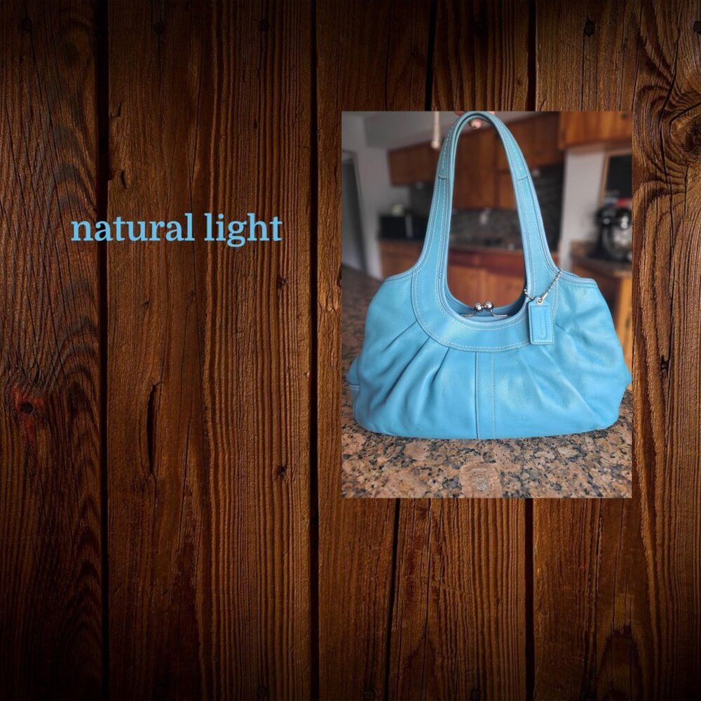 Coach COACH Ergo Satchel in blue leather Size ONE SIZE - 5 Thumbnail