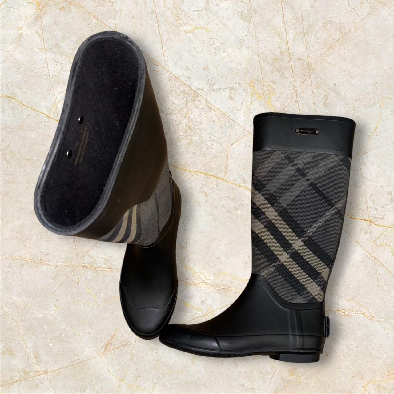 Burberry “Clemence” Rain Boots