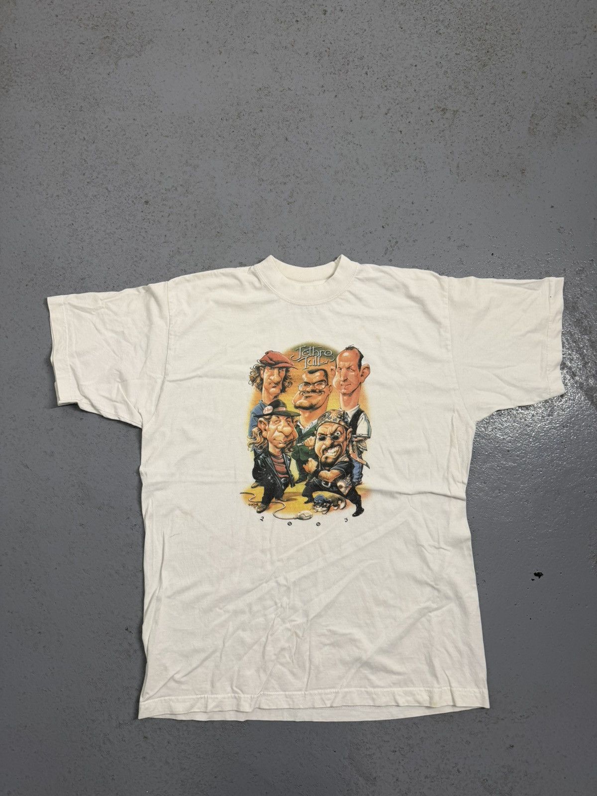 Band Tees Jethro Tull Vintage Tour T-Shirt Size US L / EU 52-54 / 3 - 1 Thumbnail