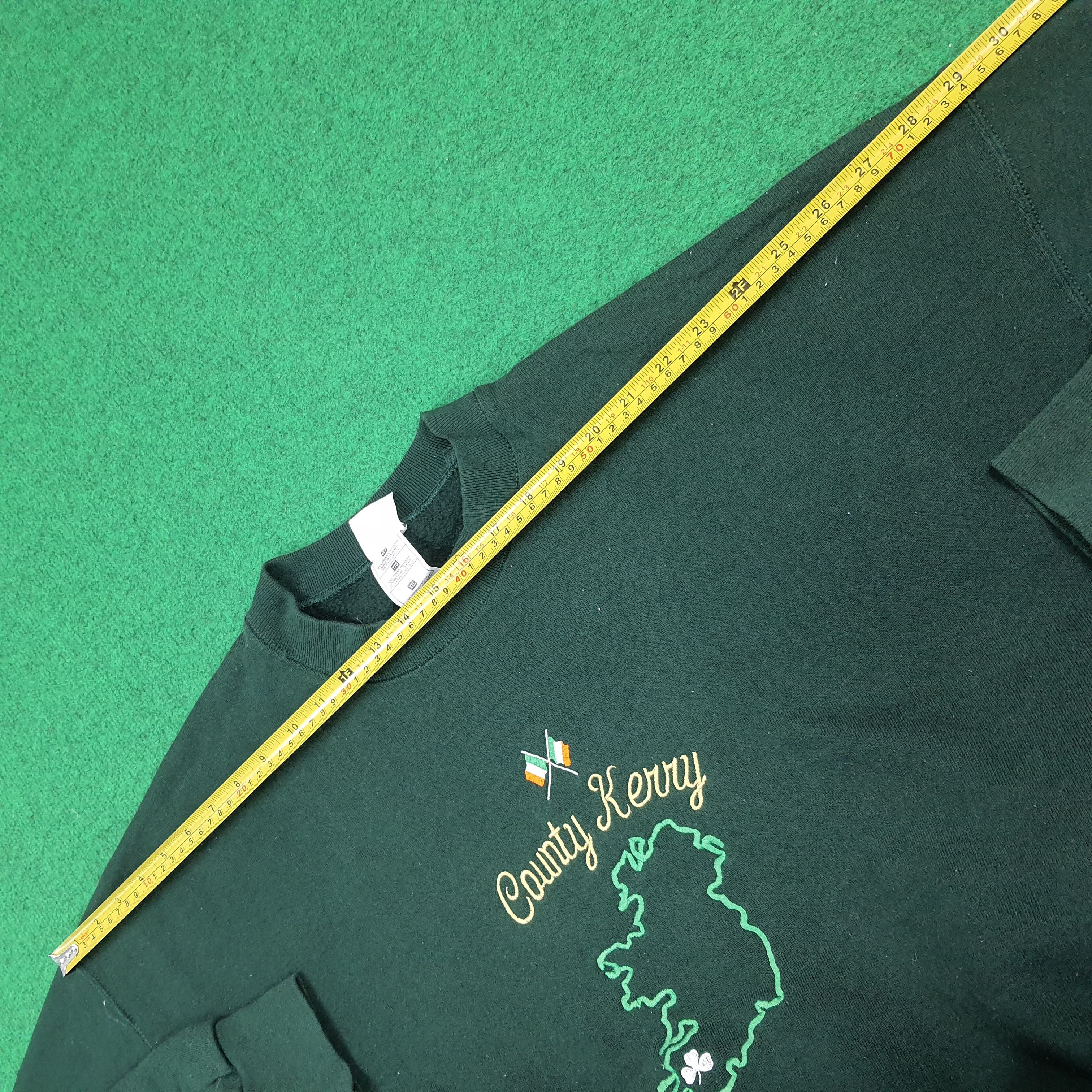 Fruit Of The Loom Vintage County Kerry Ireland Heritage Sweatshirt C290N36 Size US XXL / EU 58 / 5 - 9 Thumbnail