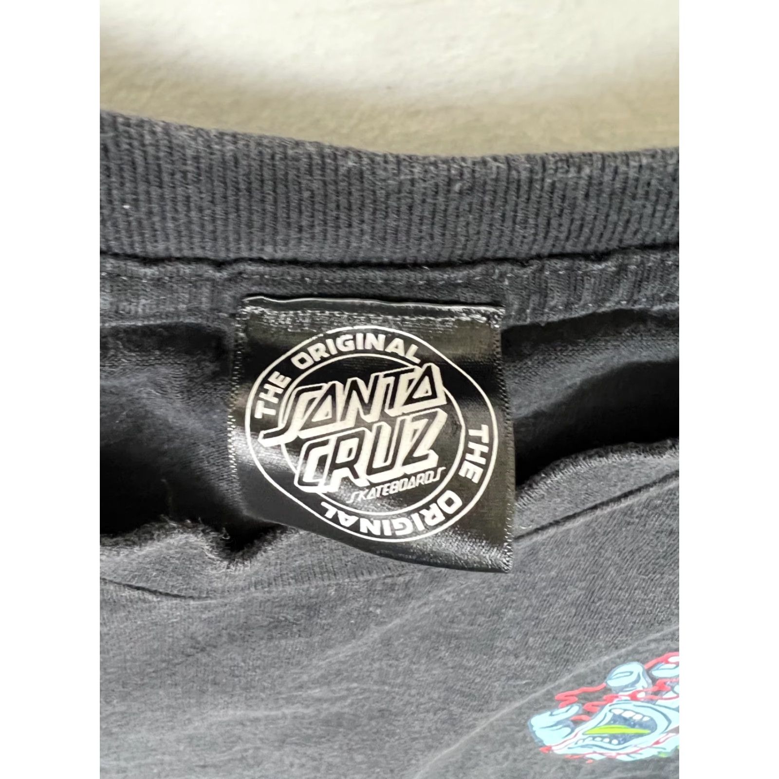 Vintage VINTAGE Santa Cruz T-Shirt 90s Men Black Size M Crew Neck Short Sleeve Logo Shirt Size US M / EU 48-50 / 2 - 5 Thumbnail