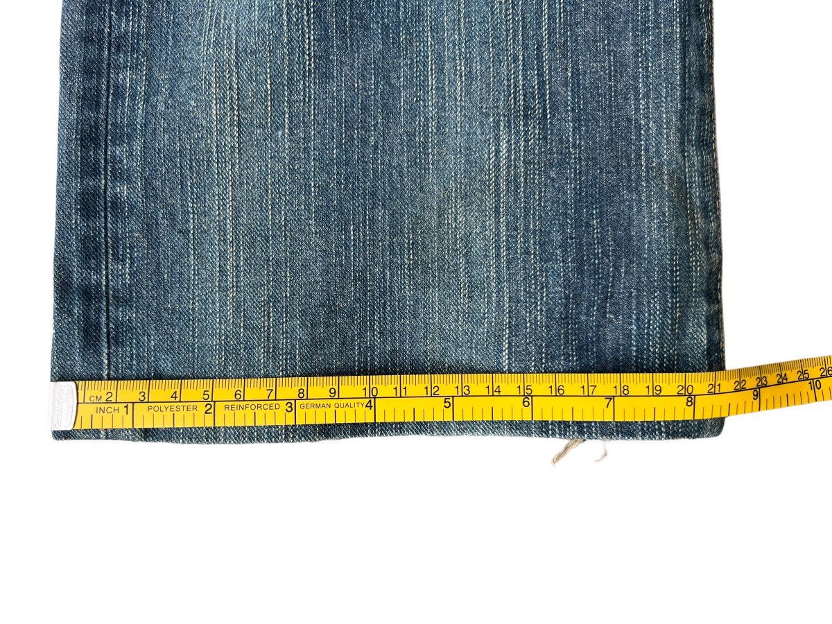 Edwin Vintage Edwin XV Jeans Patch Work Distressed Jeans 34x30 Size US 34 / EU 50 - 17 Thumbnail