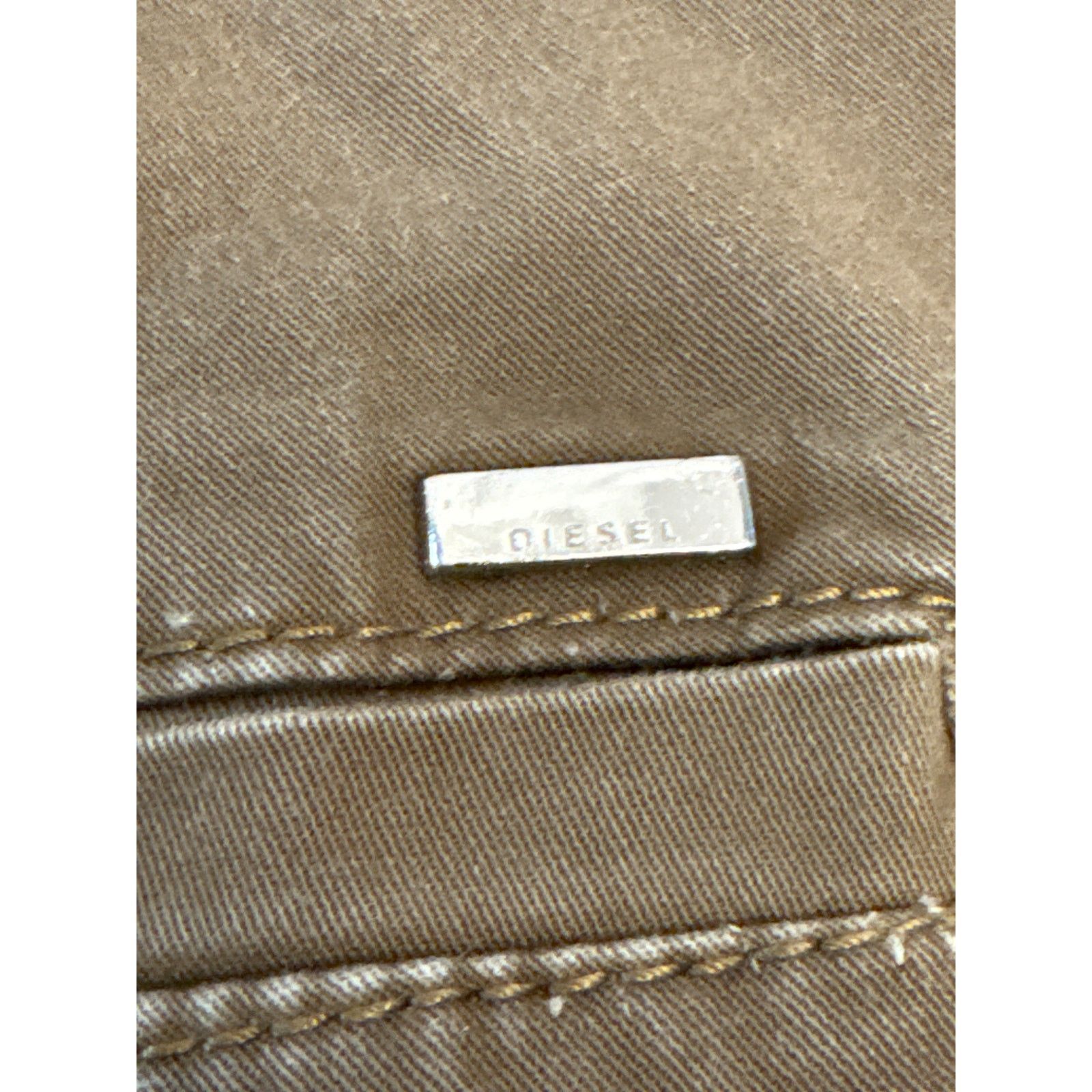 Diesel “Successful living” from Diesel Industry Denim Tan sz 29 Size US 29 - 6 Thumbnail