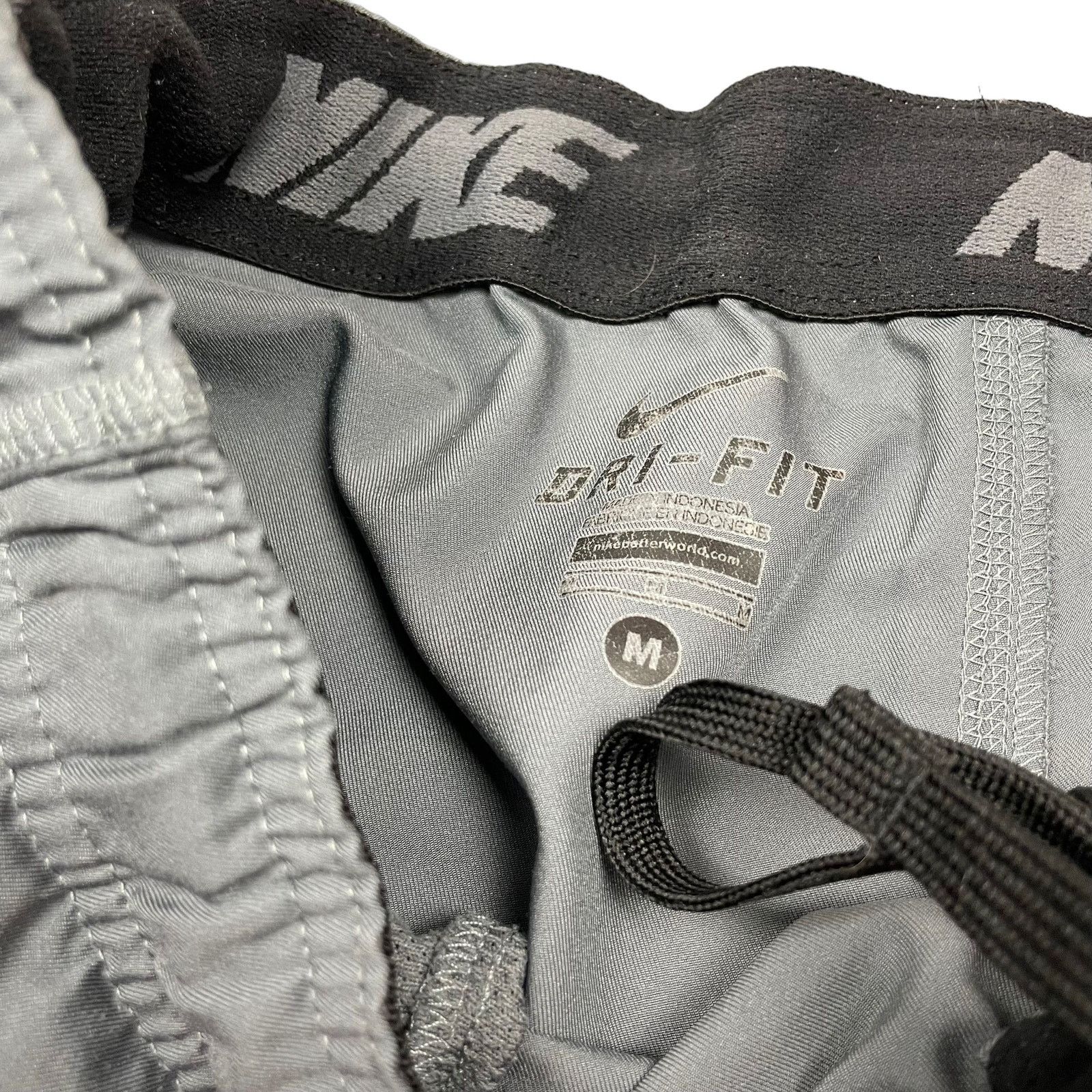 Nike × Vintage Nike Dri Fit Team Woven Gray Athletic Training Track Pants M Size US 30 / EU 46 - 11 Thumbnail