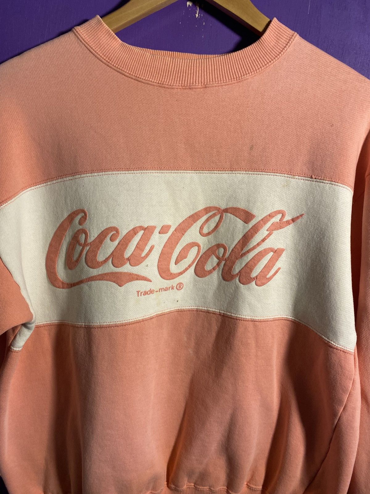 Coca Cola Vintage 80s Coca-Cola logo sweatshirt Size M / US 6-8 / IT 42-44 - 3 Thumbnail