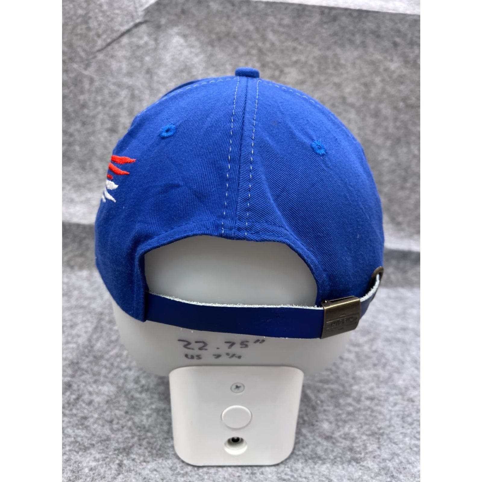 Vintage VINTAGE Nissin Hat Cap Strap Back Adult Blue Baseball Cap Hat/Cap Mens Adjustable Twill Cotton Polyester Cap Size ONE SIZE - 6 Thumbnail