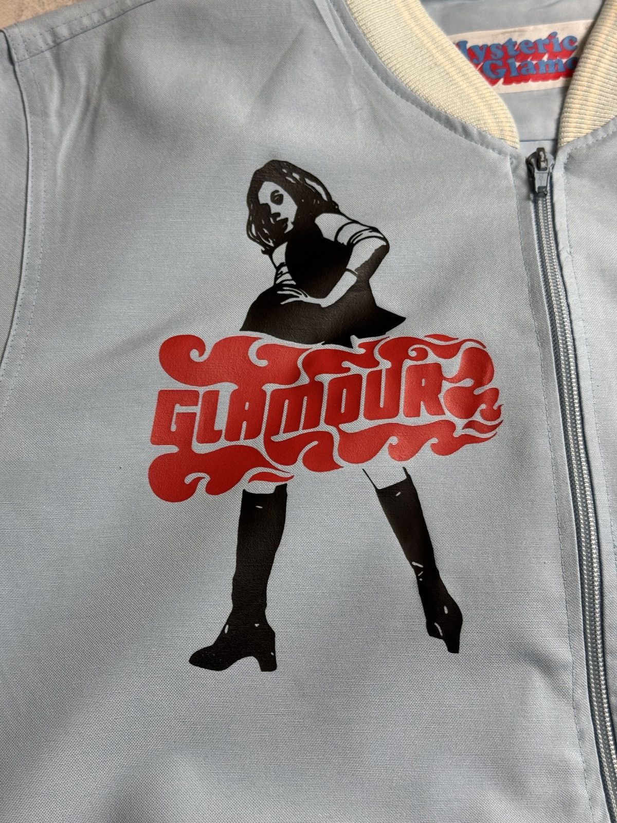 ジャケット・アウター Y2K Hysteric Glamour Raw Power Jacket Avantgarde Bomber Hooded Faux Fur Zip Jacket Hysteric Glamour