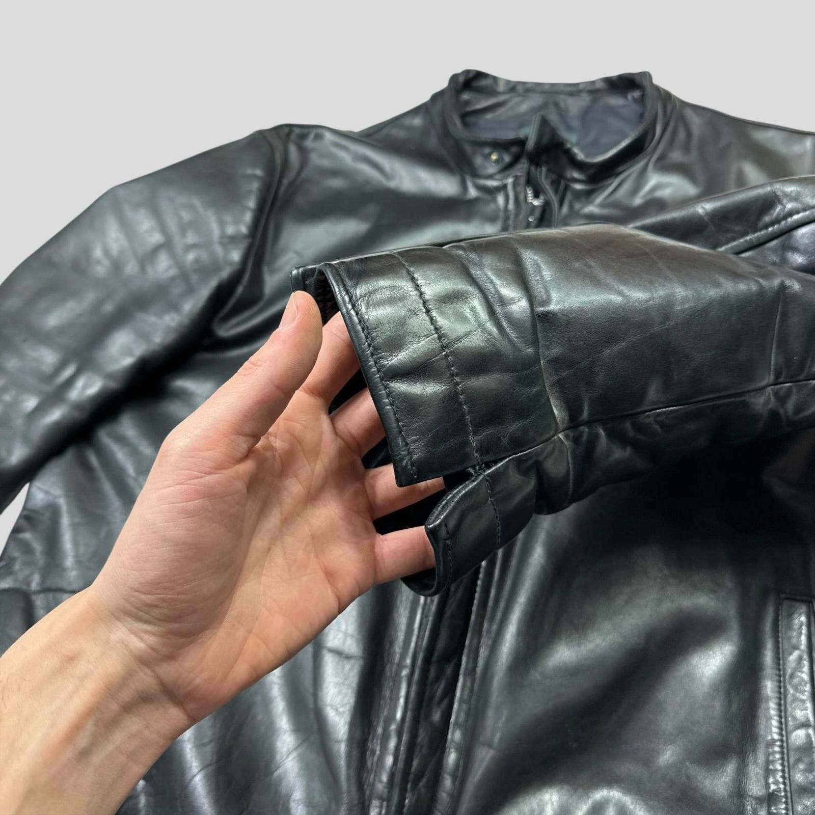 Neil Barrett Neil Barrett 00’s Textured Padded Leather Moto Jacket - L/ Size US L / EU 52-54 / 3 - 10 Thumbnail