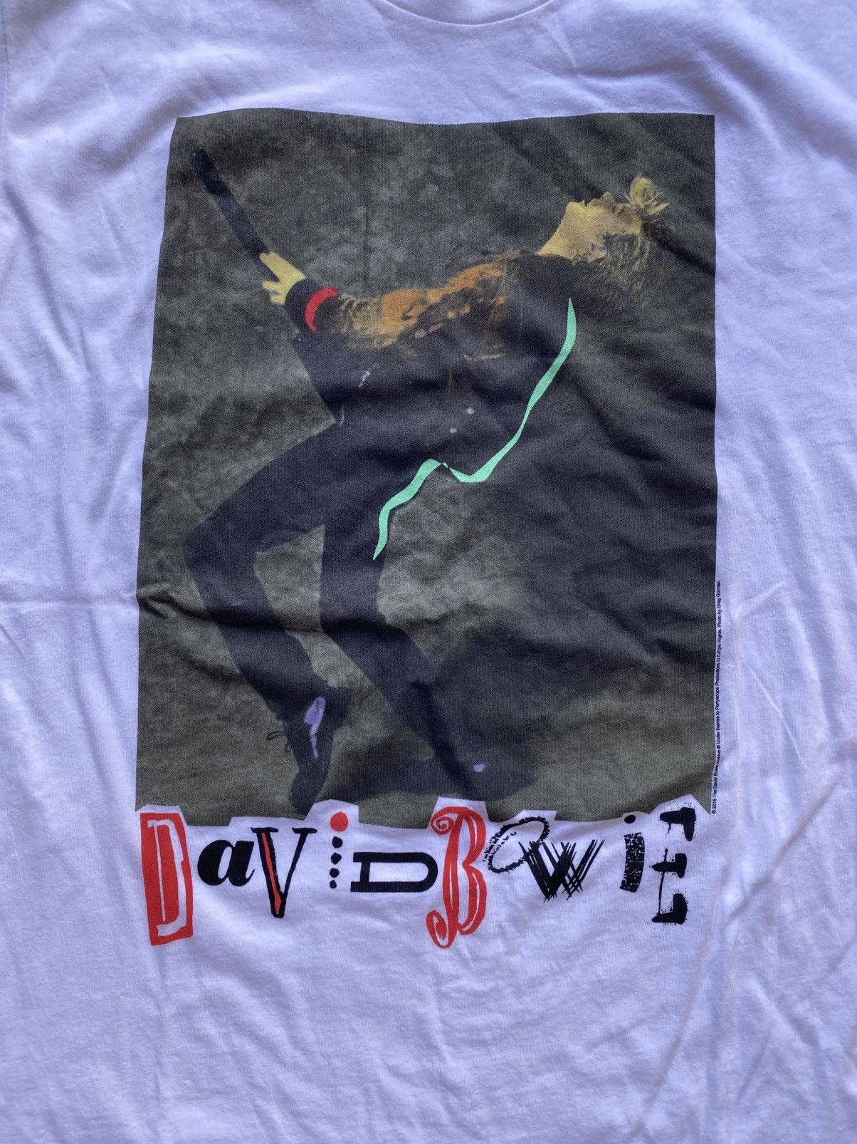 Band Tees DAVID BOWIE Size US L / EU 52-54 / 3 - 3 Thumbnail