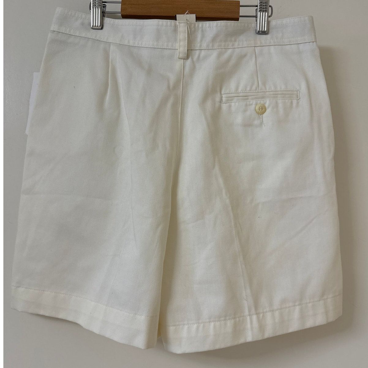 Other NWT Liz Claiborne Petite Size 12 Cotton Off-White Shorts Size 34" / US 12 / IT 48 - 3 Thumbnail