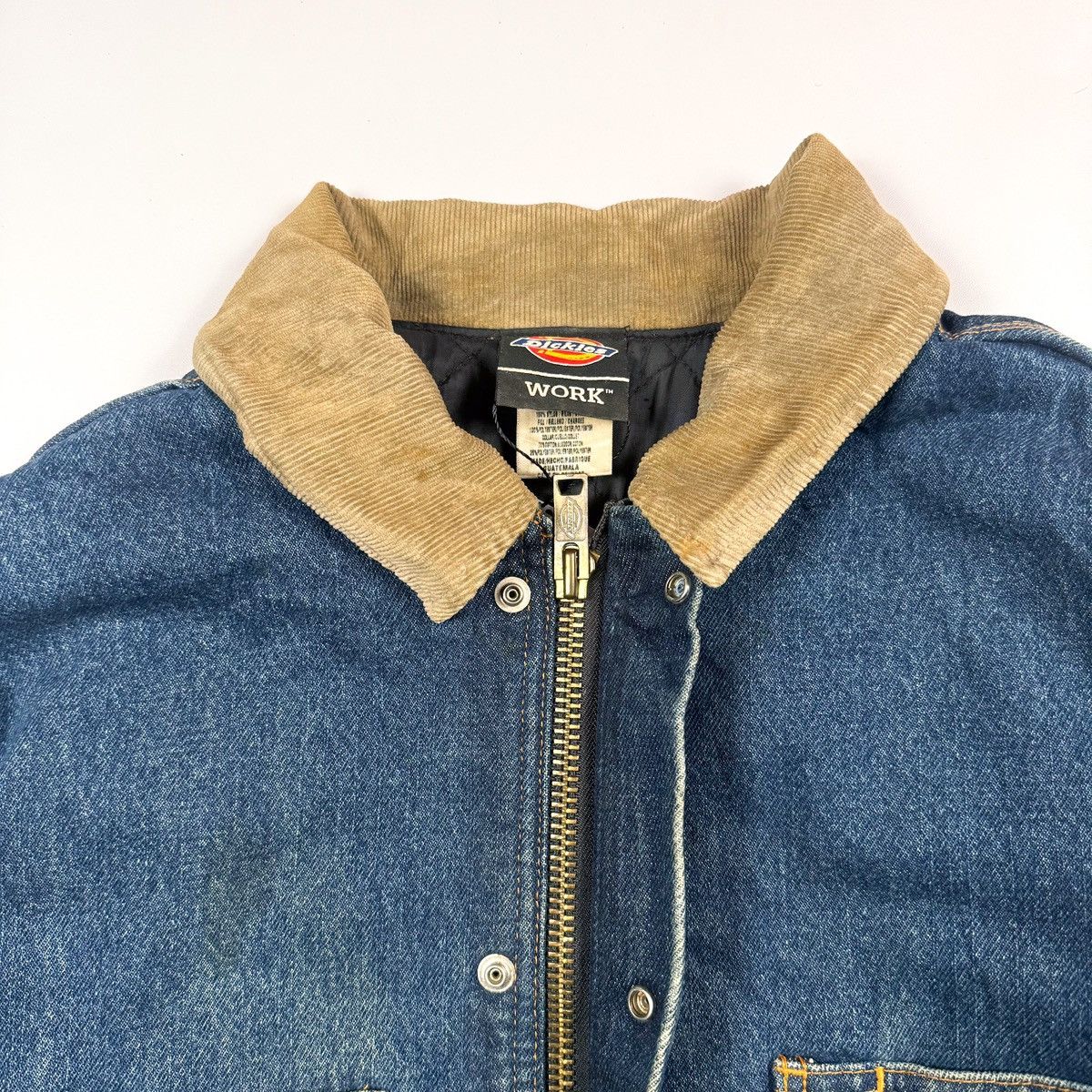 Dickies Dickies Denim Zip Front Chore Coat Size US L / EU 52-54 / 3 - 4 Thumbnail