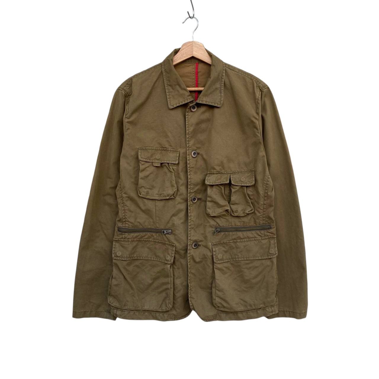291295=Homme 291295=HOMME Archive Multi-Pocket Utility Tactical Jacket Size US L / EU 52-54 / 3 - 3 Thumbnail