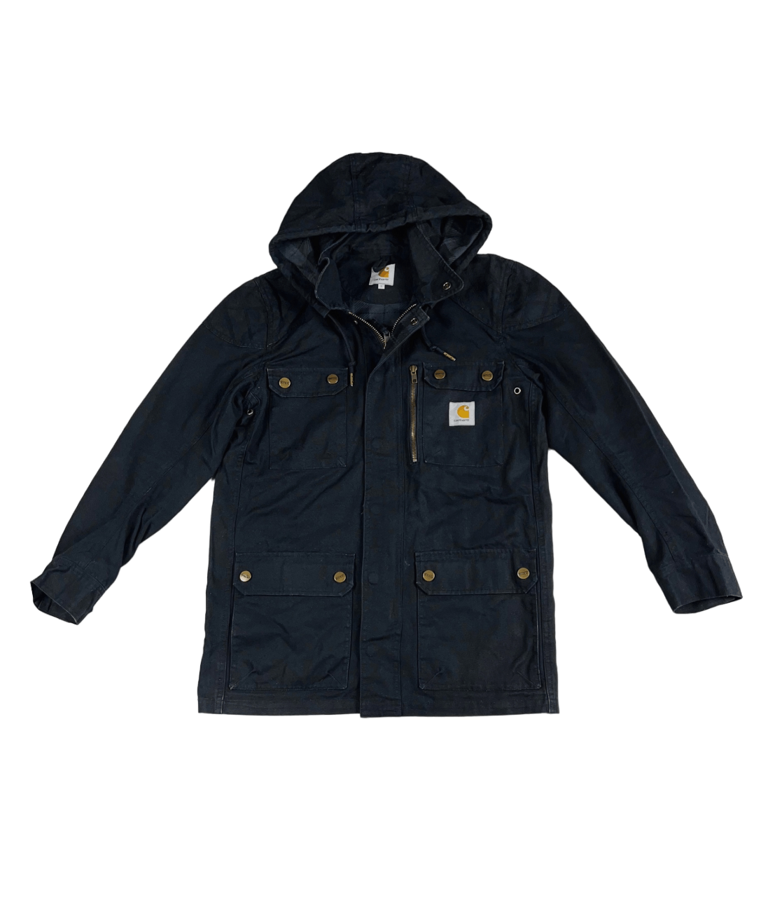 image of Carhartt Parka Jacket S in Black, Men's (Size Small)