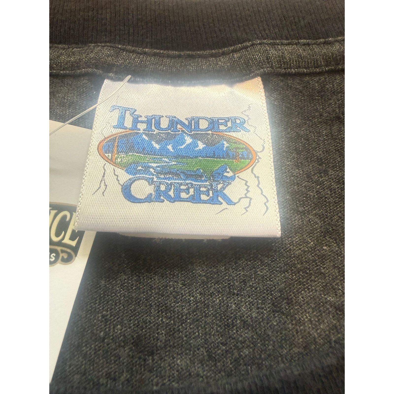Other 2003 Hong King Phooey gray black ringer Size Large Size US L / EU 52-54 / 3 - 2 Thumbnail
