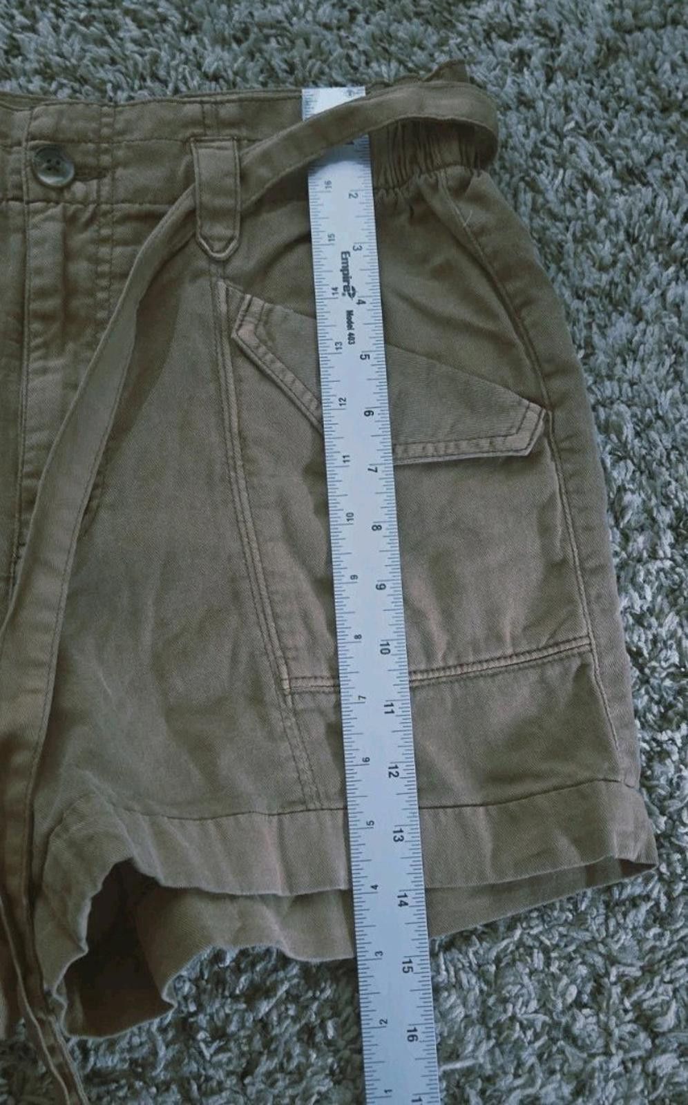 Old Navy Women's Old Navy Extra High Waisted Tie-Front Cargo Workwear Size 28" / US 6 / IT 42 - 10 Thumbnail
