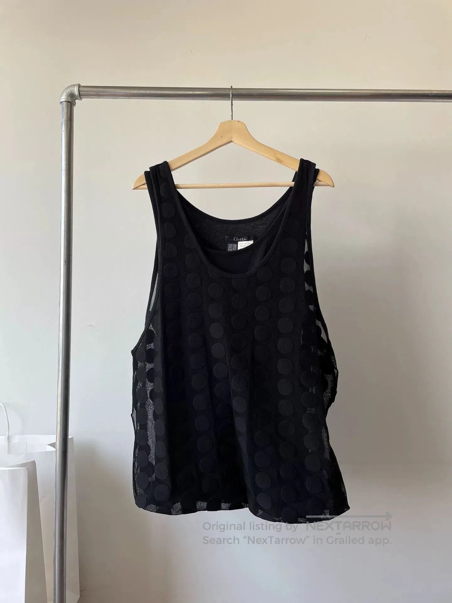 Limi Feu Limi Feu Polka Dot Double-Layer Tank. Size S / US 4 / IT 40 - 1 Thumbnail