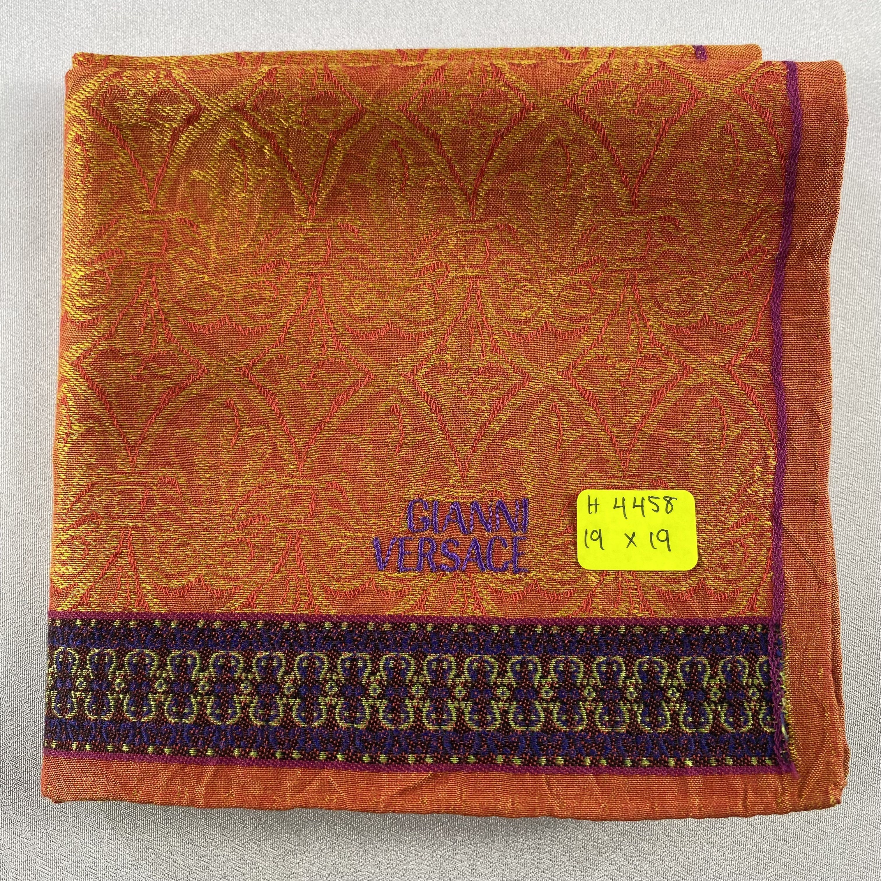 Versace × Vintage Versace Bandana/ Handkerchief / Neckerchief Size ONE SIZE - 5 Thumbnail