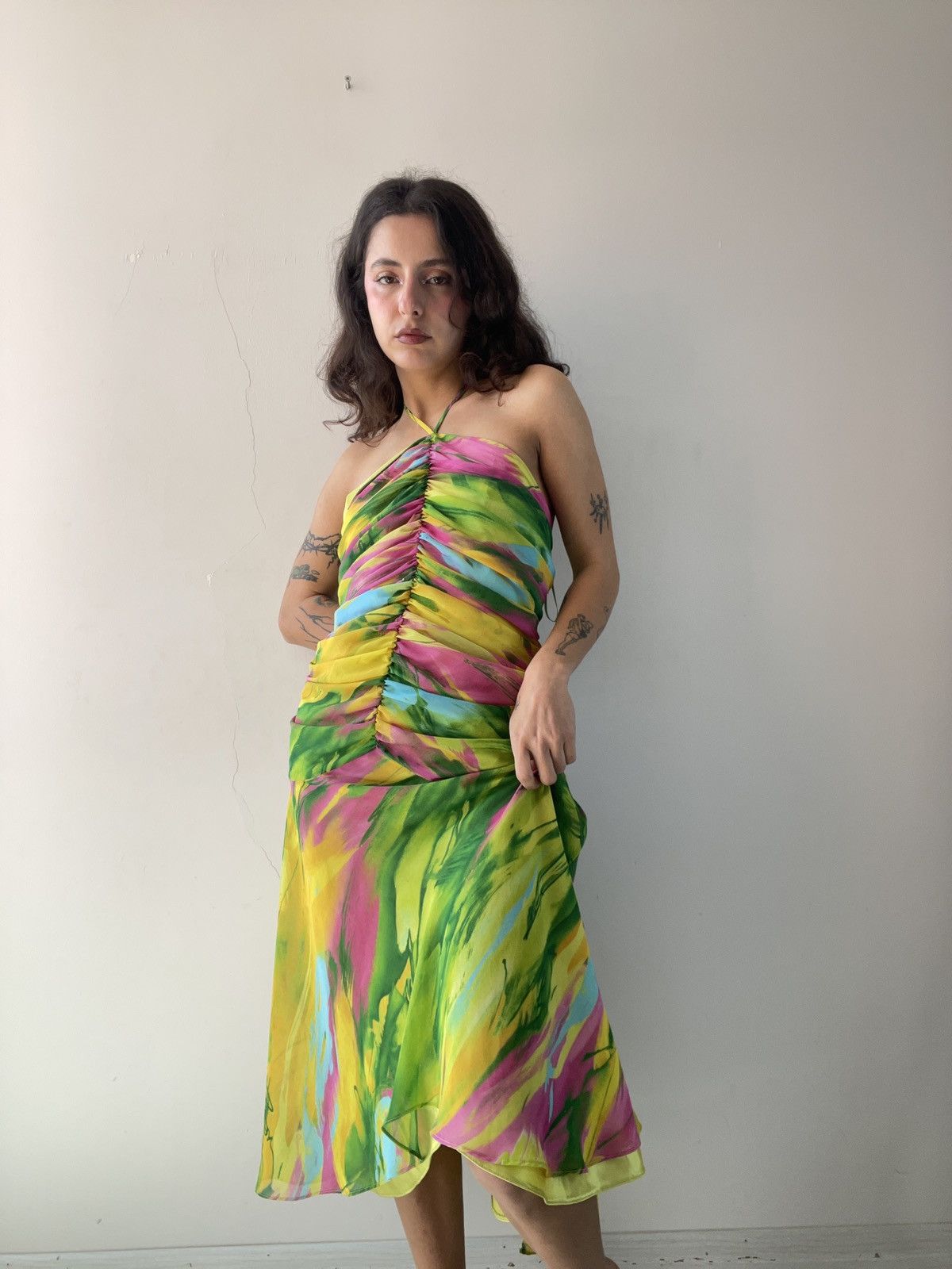 Vintage y2k dress Size L / US 10 / IT 46 - 1 Thumbnail