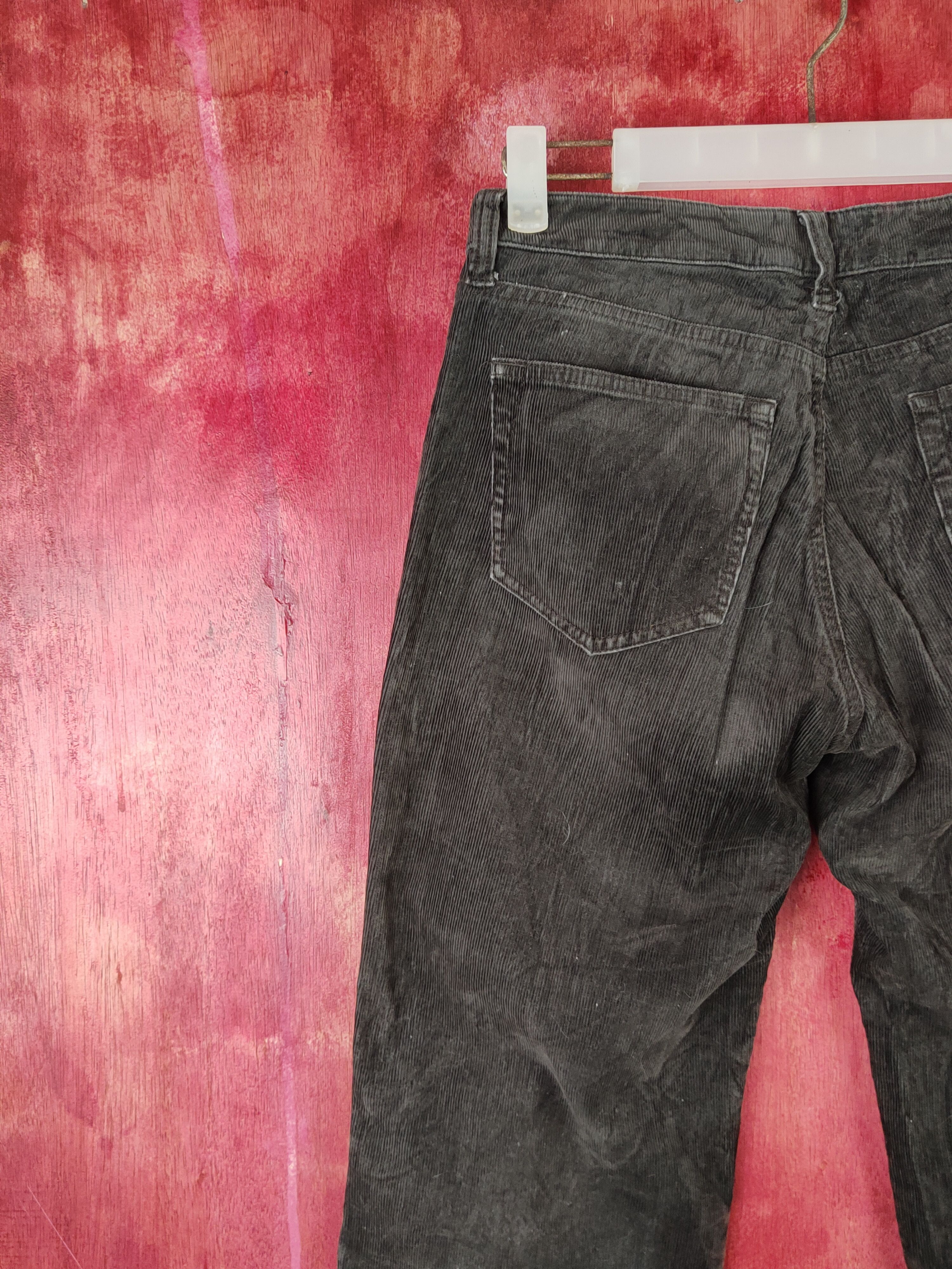 Uniqlo × Vintage Uniqlo Dark Brown japan vintage Corduroy Pants #S1428 Size 25" / US 0 / IT 36 - 8 Thumbnail
