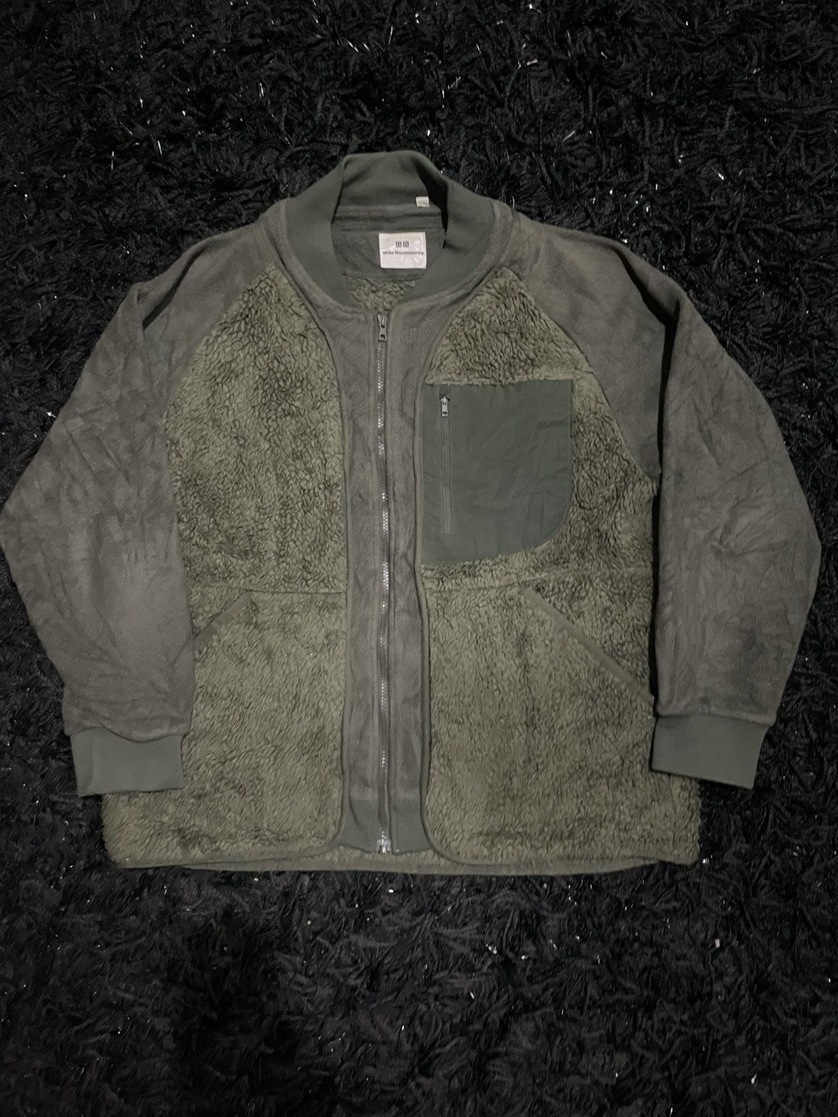Uniqlo × White Mountaineering Uniqlo White Mountaineering sherpa fleece jacket blockTech Size US L / EU 52-54 / 3 - 5 Thumbnail