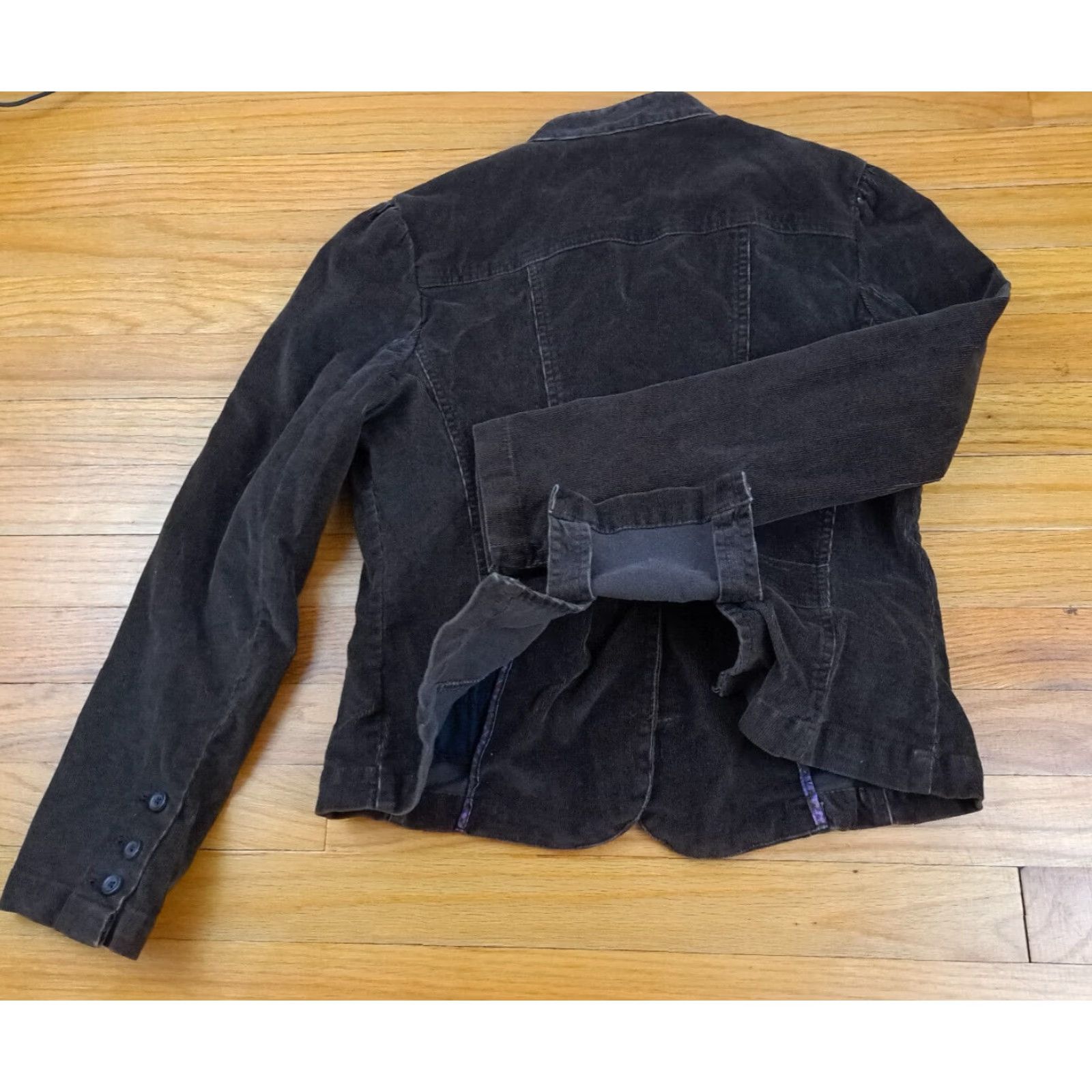 Vintage St. John's Bay Jacket Corduroy Brown Medium Women Basic Jacket Vintage No Size ONE SIZE - 5 Thumbnail