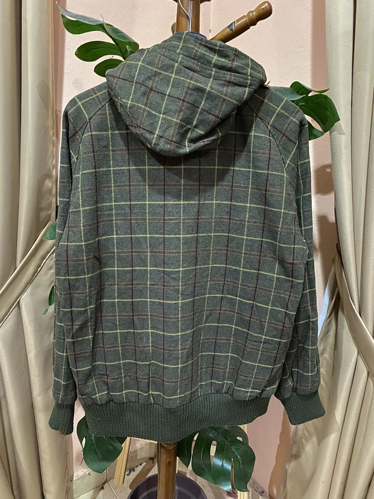 ADDICT Addict Plaid Wool-Blend Hoodie Jacket – Classic Streetwear Size US S / EU 44-46 / 1 - 8 Thumbnail