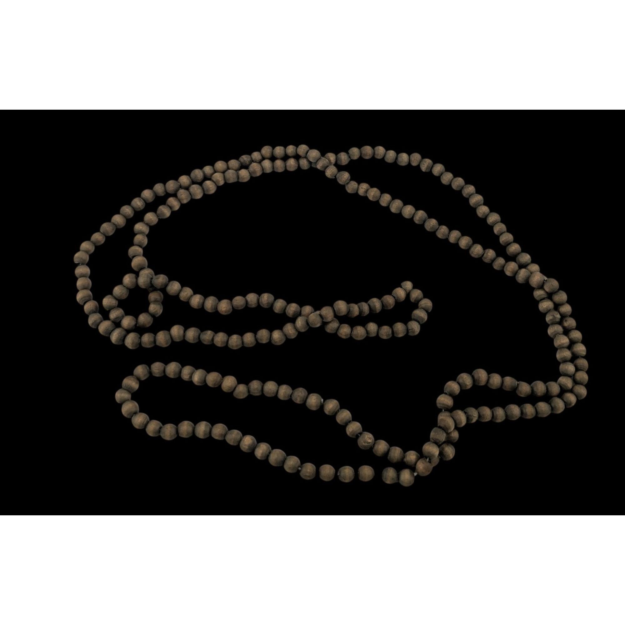 Bohemian Hippie Wooden Beaded Lightweight Casual Necklace
