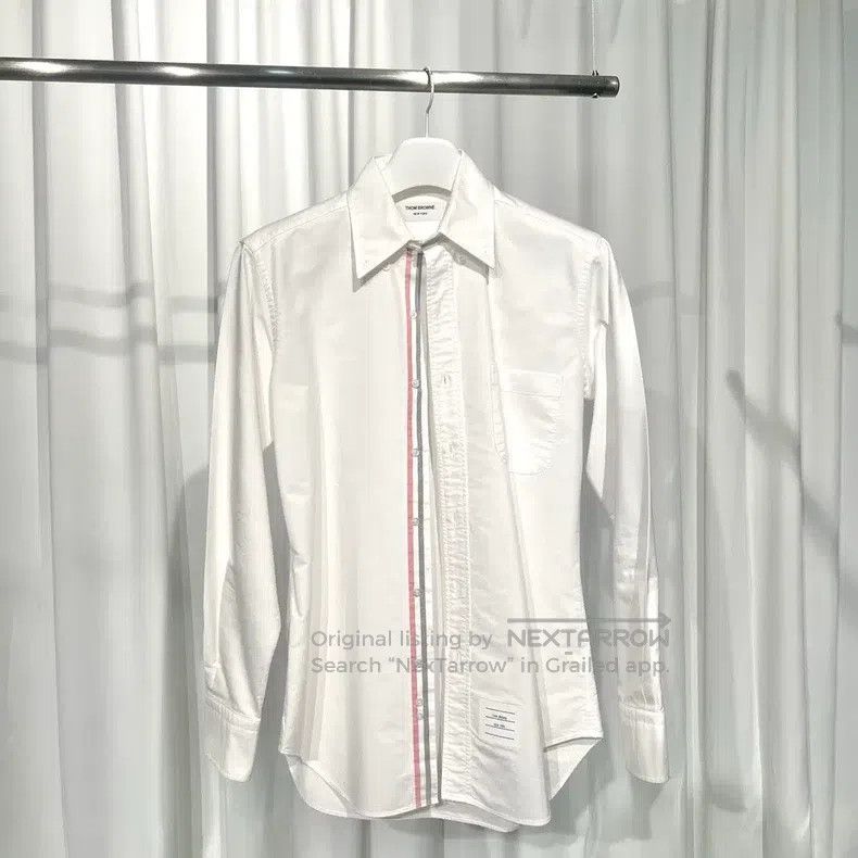 Thom Browne Thom Browne Striped Oxford shirt Size US M / EU 48-50 / 2 - 1 Thumbnail