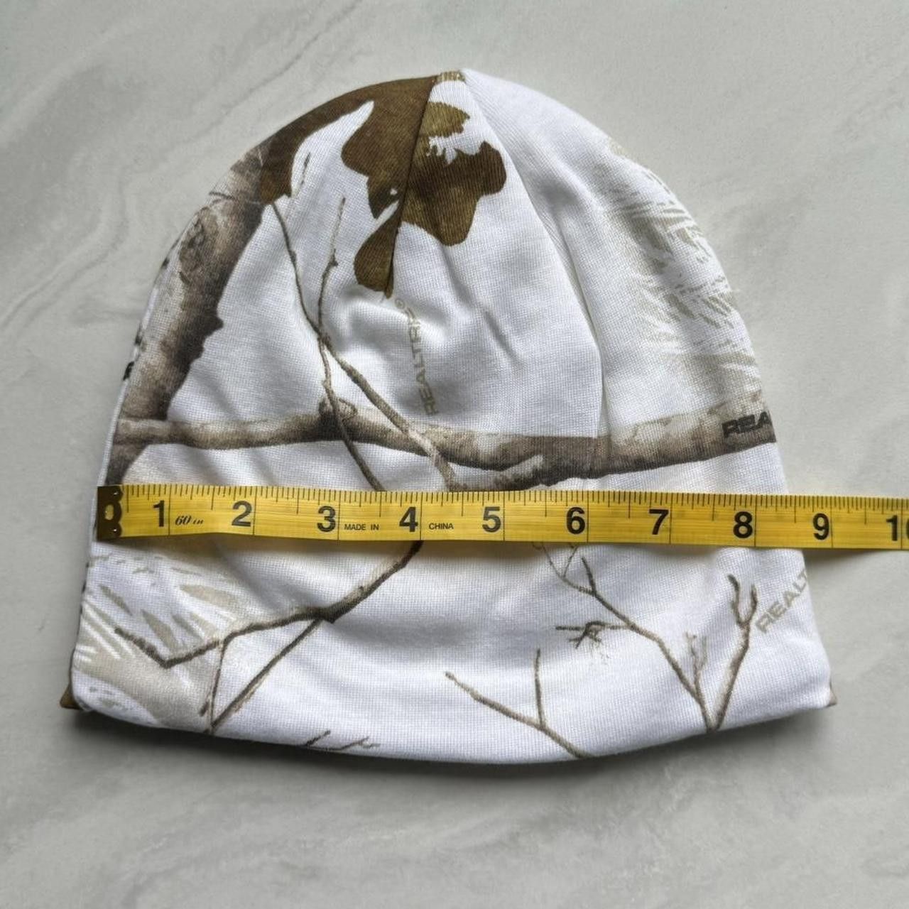 Realtree × Vintage 90s Style White Real Tree Essential Cute Beanie Size ONE SIZE - 4 Thumbnail