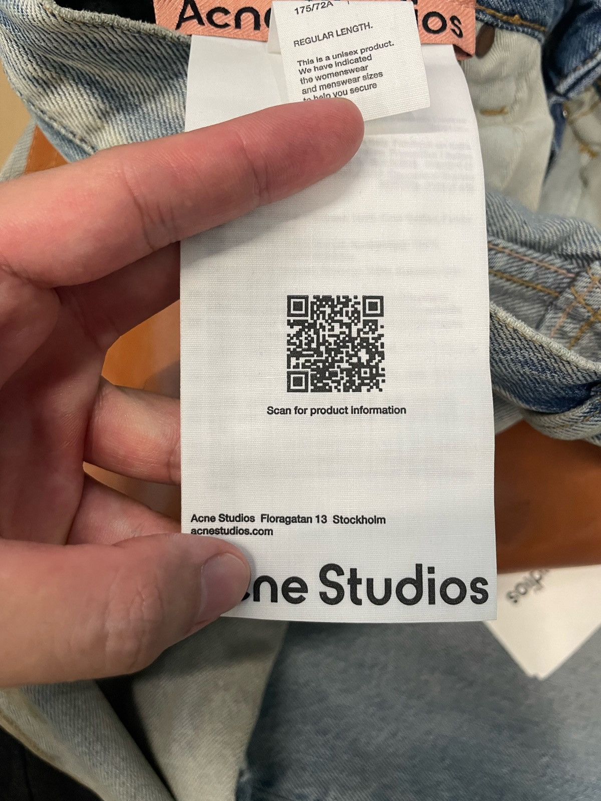 Acne Studios Acne Studios 1981M Dirt Pencillin Leather Denim Jeans Size US 32 / EU 48 - 8 Thumbnail