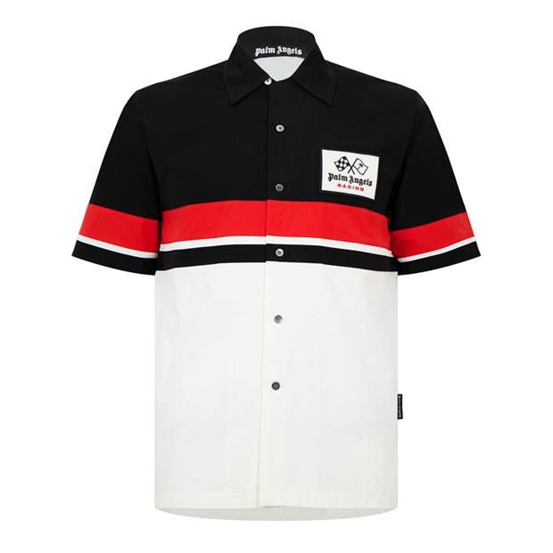 image of Palm Angels O1G2R1Mq0524 Shirts In Multicolor, Men's (Size Large)