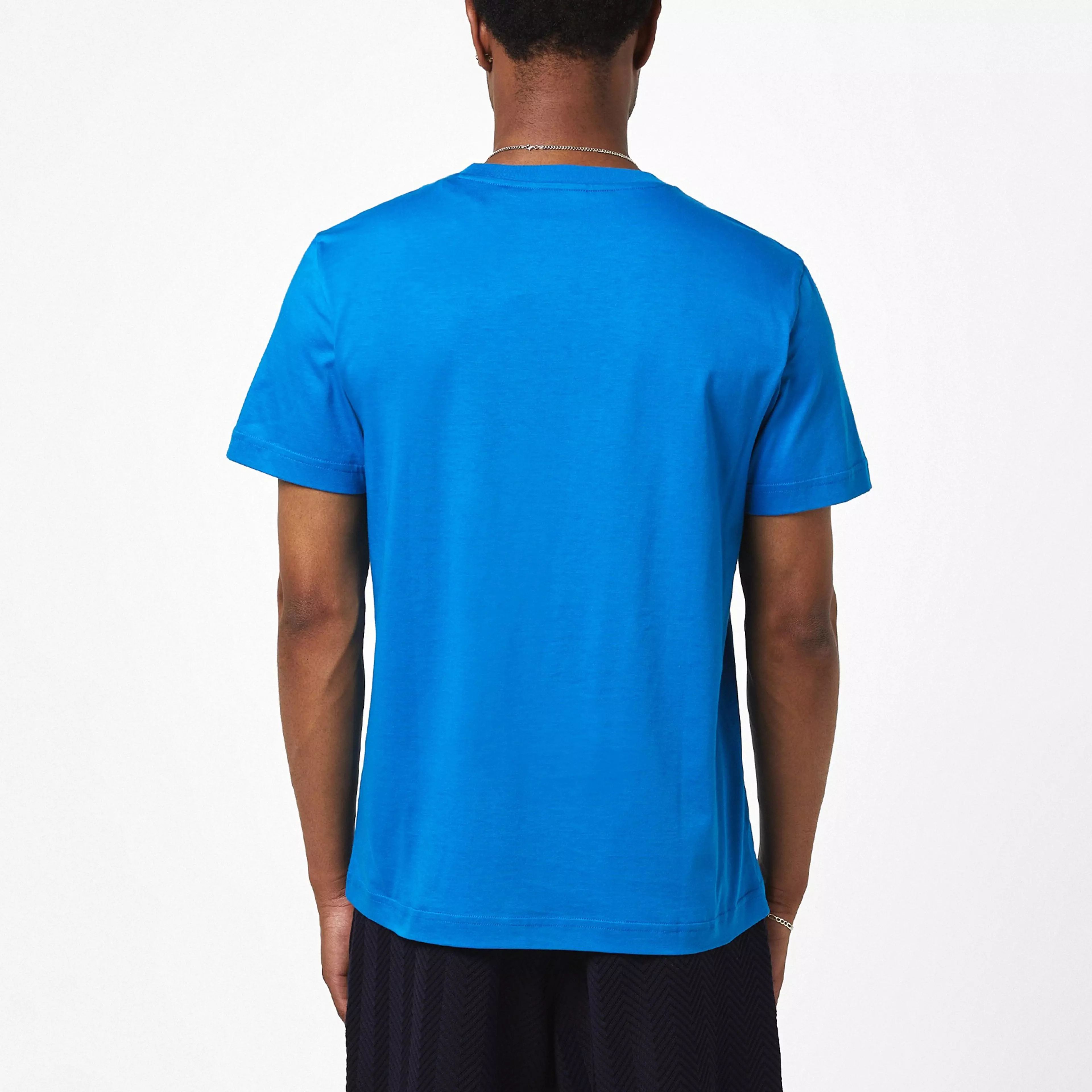 Missoni o1mle0925 Regular Fit T-Shirt in Blue Size US XS / EU 42 / 0 - 4 Thumbnail