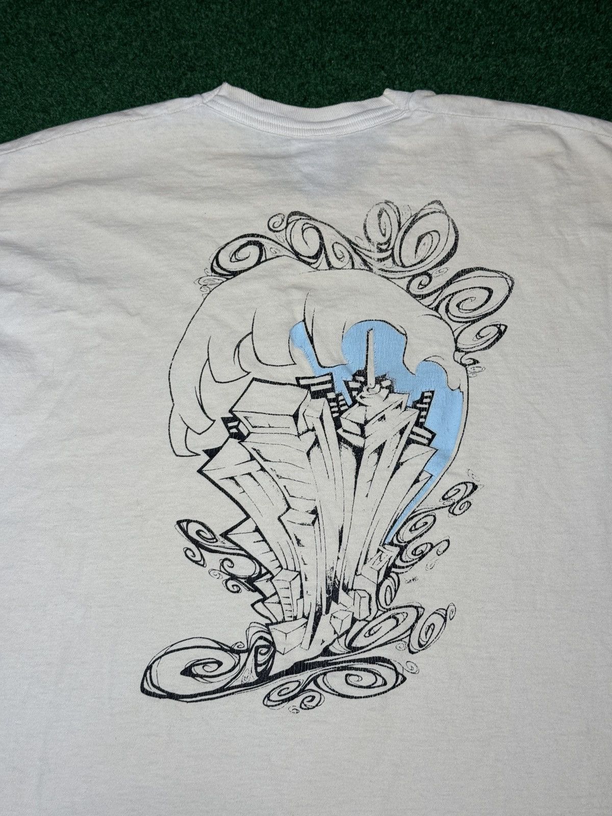 Band Tees Vintage H2O Straight Edge NYHC 90s Hardcore Band XL T Shirt Size US XL / EU 56 / 4 - 2 Thumbnail