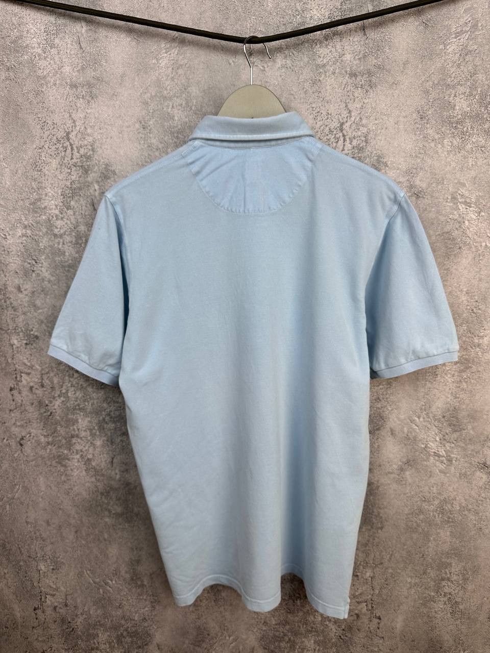 Fedeli Fedeli Polo Shirt Light Blue Short Sleeve Top Made in Italy Size US L / EU 52-54 / 3 - 2 Thumbnail