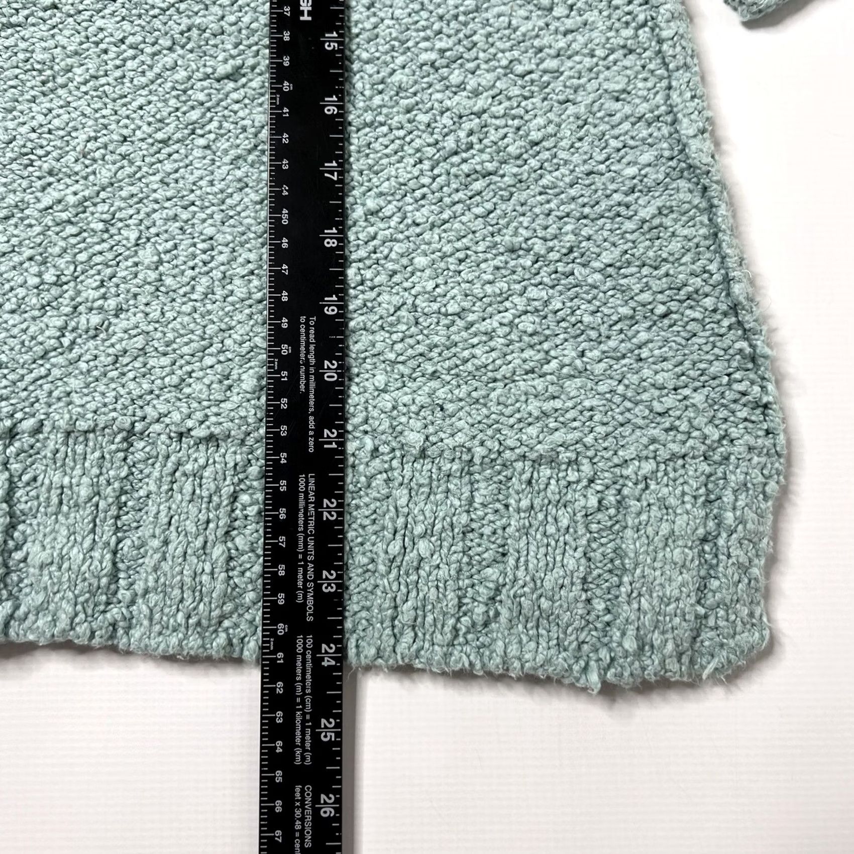 Anthropologie VINTAGE Anthropologie MOTH Juliette Sweater Blue Turtleneck Pullover Tunic XS Size XS / US 0-2 / IT 36-38 - 7 Thumbnail