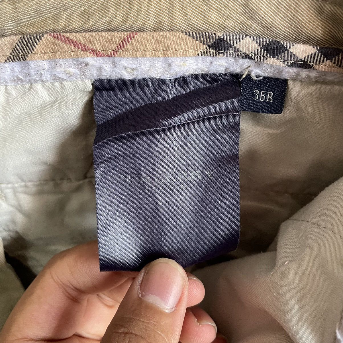 Burberry Burberry Khaki Pant Size US 36 / EU 52 - 4 Thumbnail