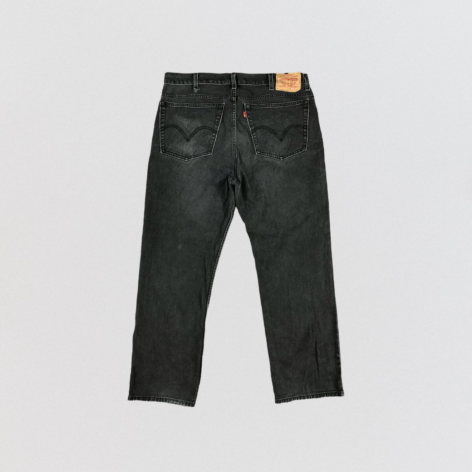 Levi's × Vintage Vintage Faded Black Levis Jeans-JM3062 Size US 37 - 2 Thumbnail