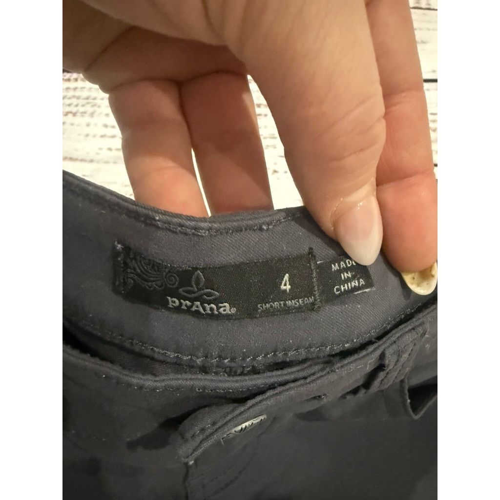Prana PrAna Women's Dark Gray Briann Pant Size 4 Casual Stretch Size 27" / US 4 / IT 40 - 3 Thumbnail