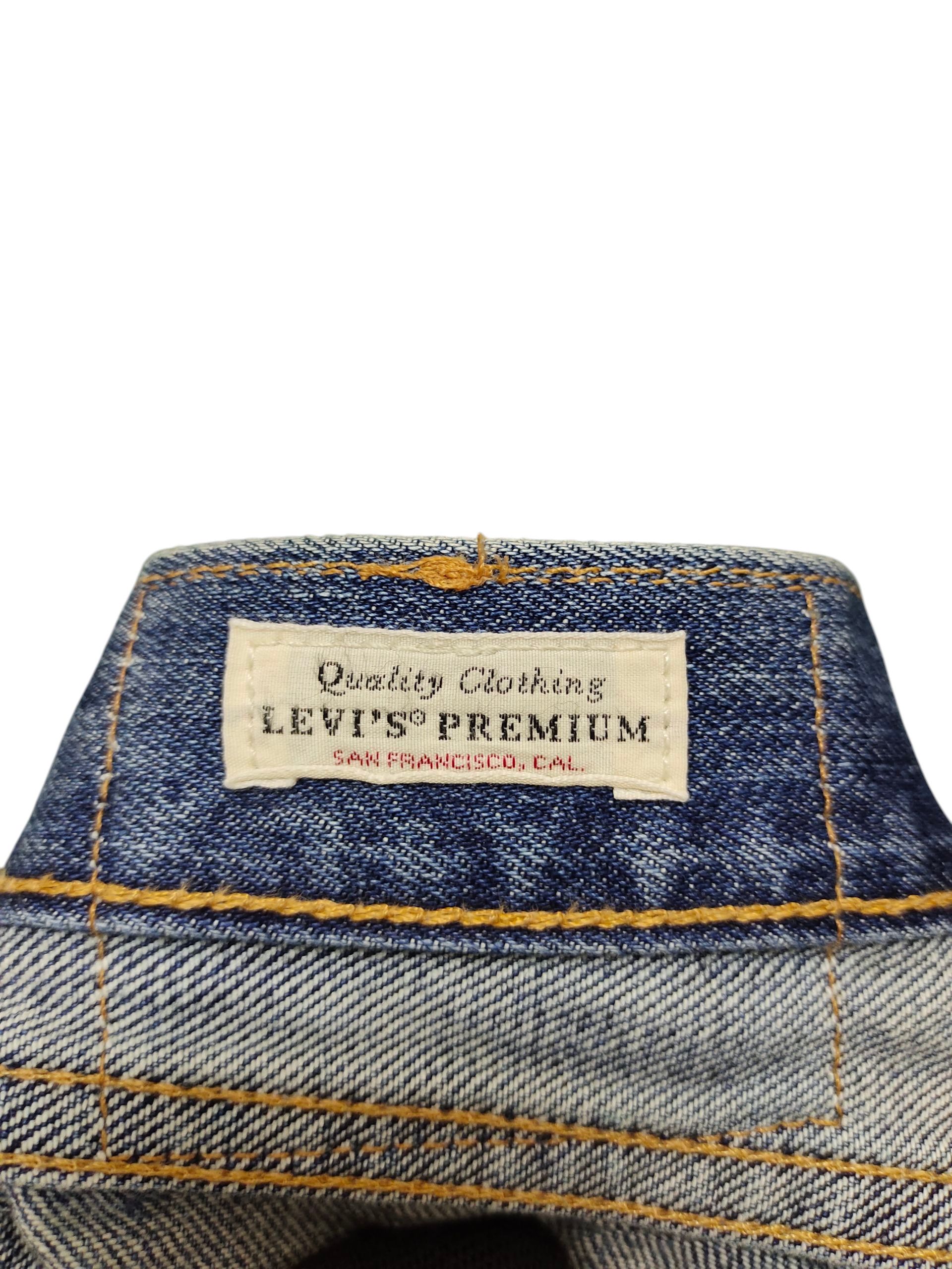 Levi's Levis 505 Clawmark Distress Faded Denim Jeans Grunge Size US 36 / EU 52 - 11 Thumbnail