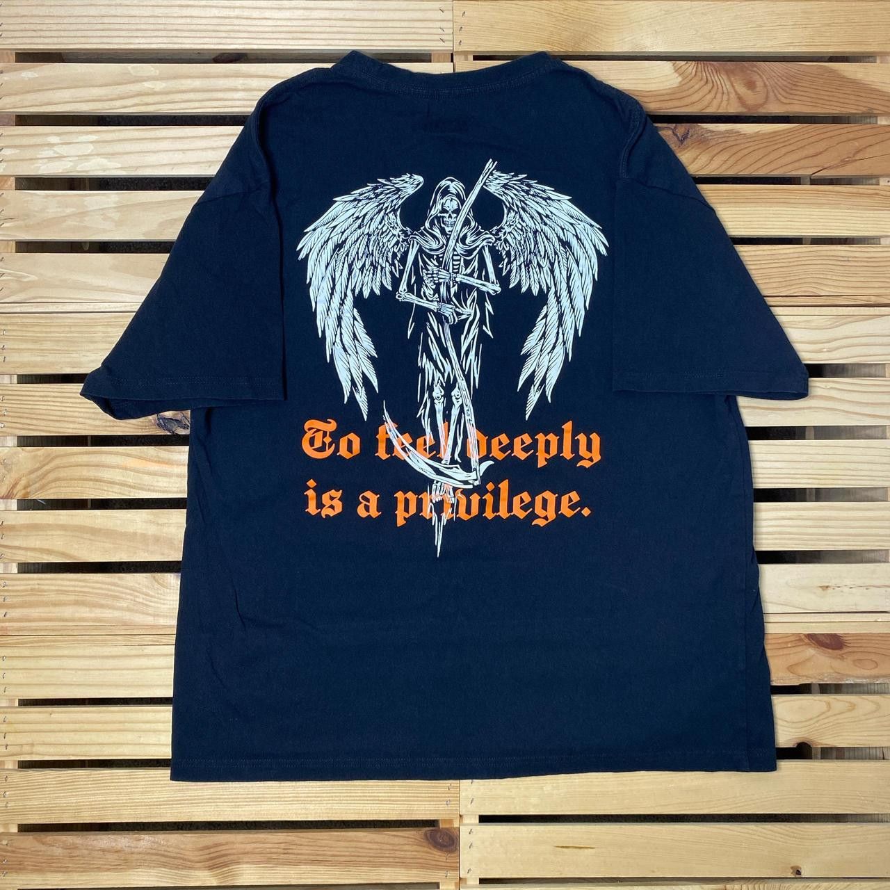 Broken Promises Co. Broken Promises Black Y2K Grim Reaper Tee Size XL Size US XL / EU 56 / 4 - 1 Thumbnail